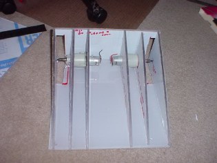 Frame rails w/ handiworks motors mounted.